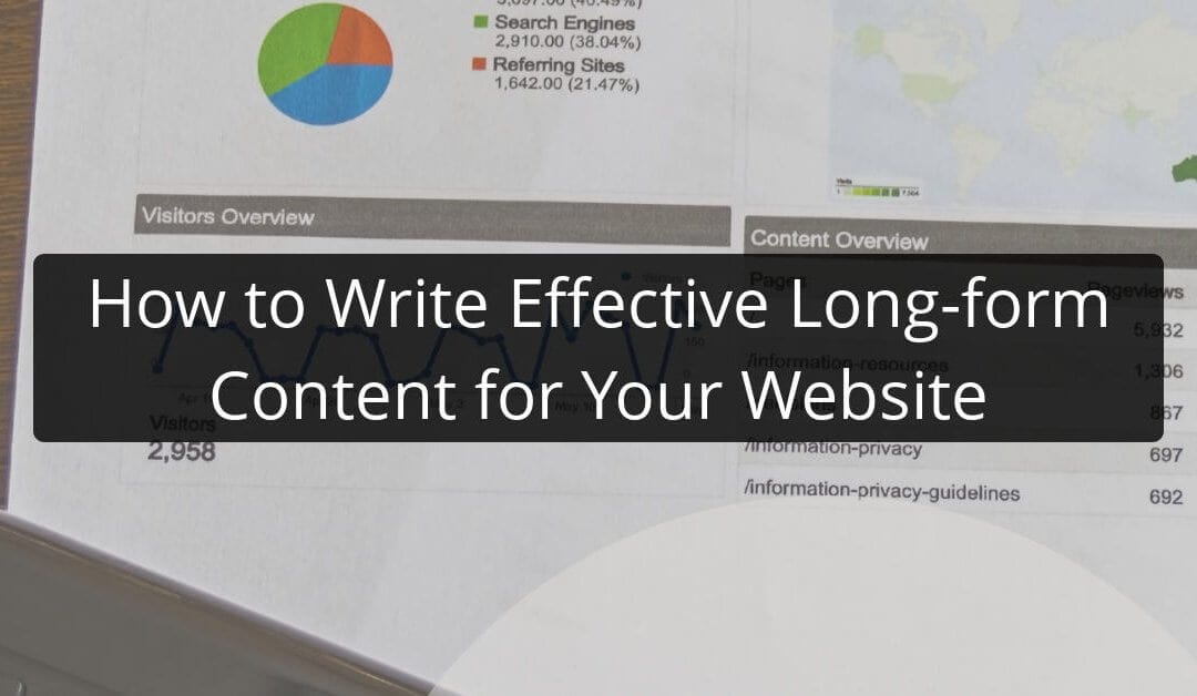 How to Write Effective Long-form Content for Your Website