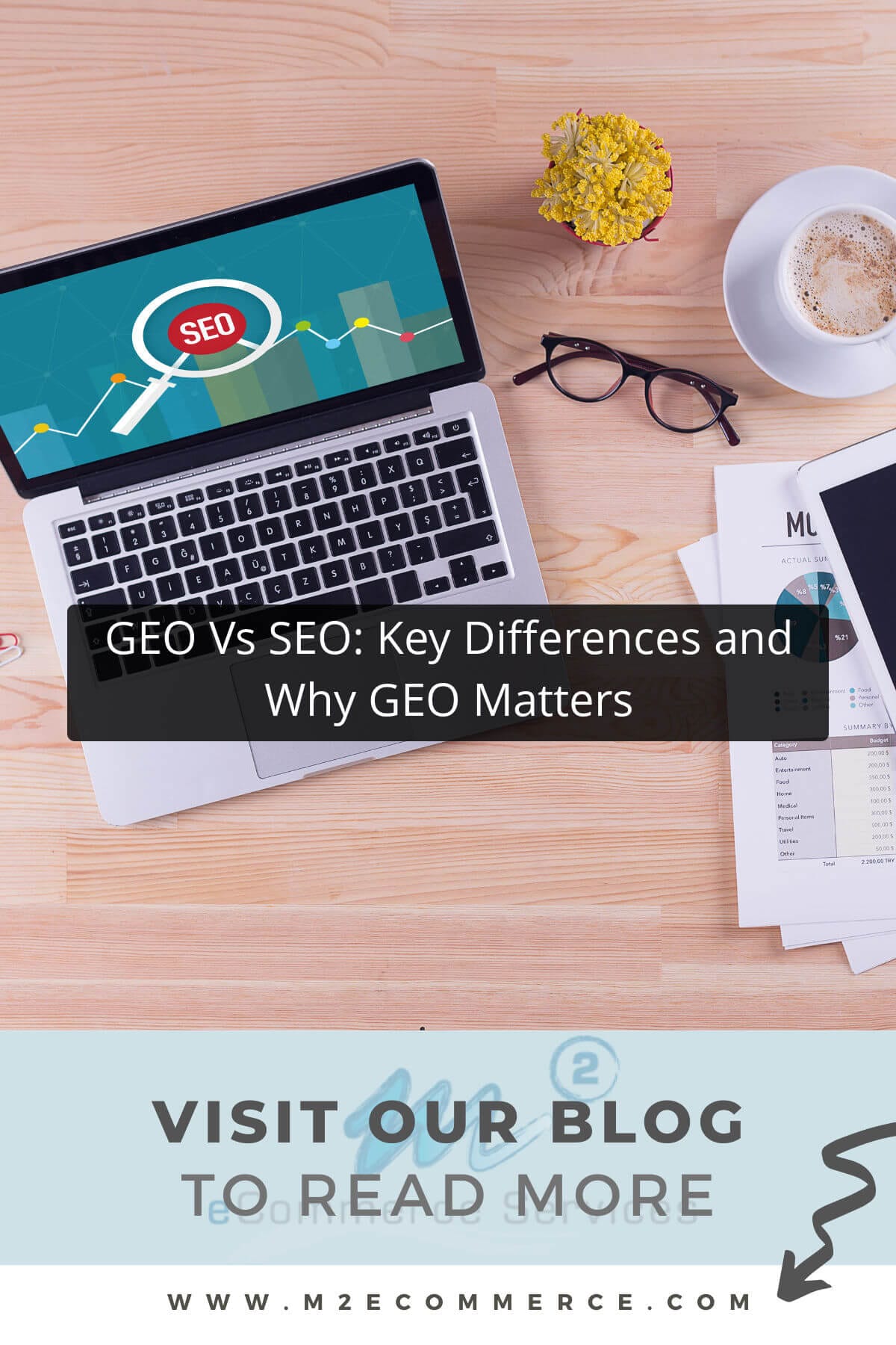GEO Vs SEO: Key Differences and Why GEO Matters Pinterest Image