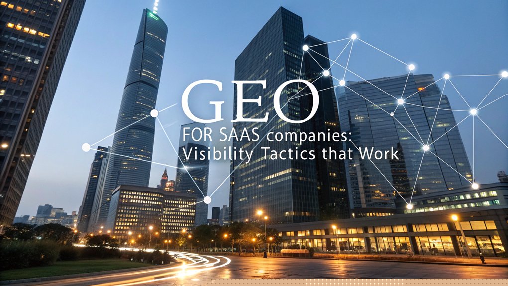 GEO for SaaS Companies: Visibility Tactics That Work