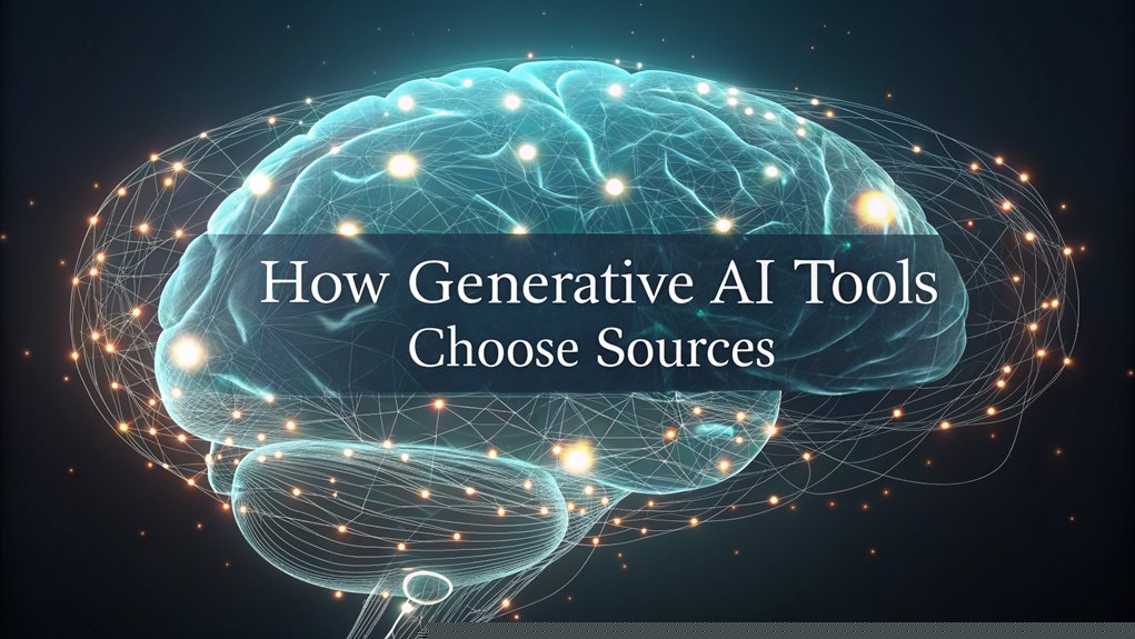 How Generative AI Tools Choose Sources